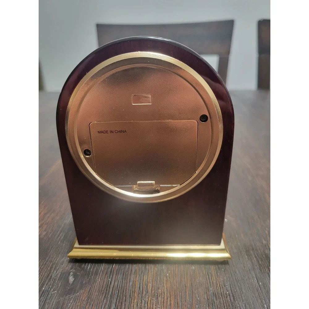 1990s Howard Miller‎ 613-487 Rosewood ARCH Table  Clock
